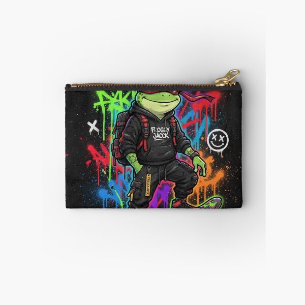 Item preview, FroggyJacck,Frog Street Art. Night Mode Skateboard  designed and sold by FroggyJacck.