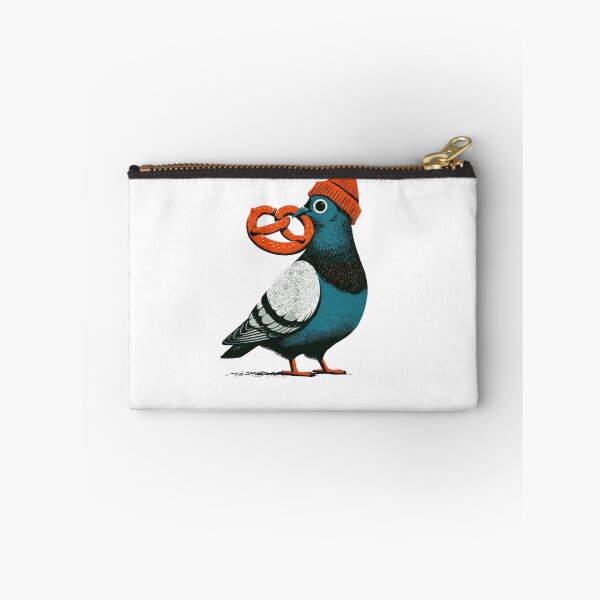 Item preview, NYC Pigeon – Funny New York City Bird with Pretzel designed and sold by Gbriel3.