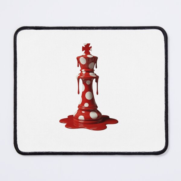 Item preview, Melting Polka Dot Chess King Strategy Pop Art designed and sold by YourColorsWall.