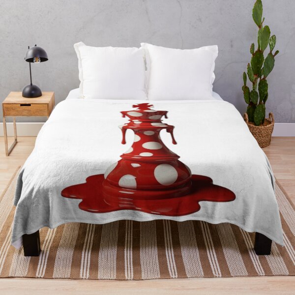 Item preview, Melting Polka Dot Chess King Strategy Pop Art designed and sold by YourColorsWall.