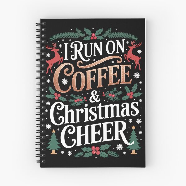 Item preview,  I RUN ON COFFEE & CHRISTMAS CHEER designed and sold by jkrphoto.