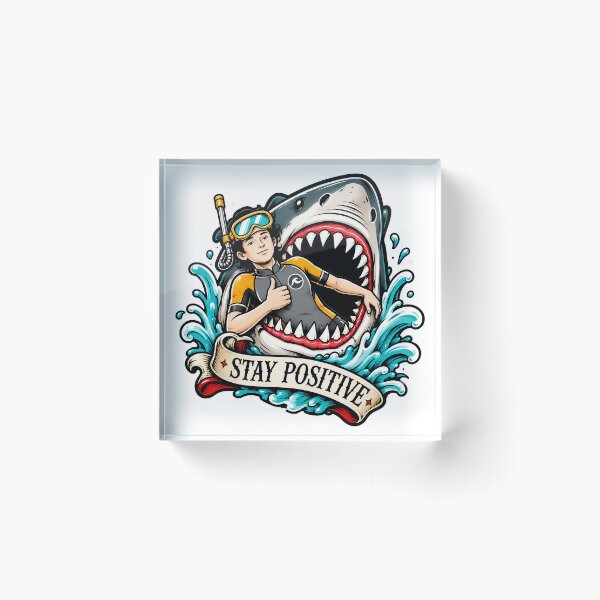 Item preview, Stay Positive Sticker "Art By Dangus Graphics"   designed and sold by DangusGraphics.