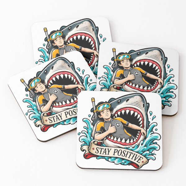 Item preview, Stay Positive Sticker "Art By Dangus Graphics"   designed and sold by DangusGraphics.