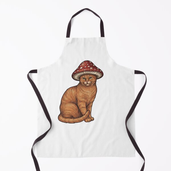 Item preview, Vintage Cat with Red Mushroom designed and sold by SOUFIANE1991.