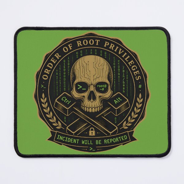 Item preview, Sudo Root Access Granted Cyber Security Badge designed and sold by ThirdShiftLab.