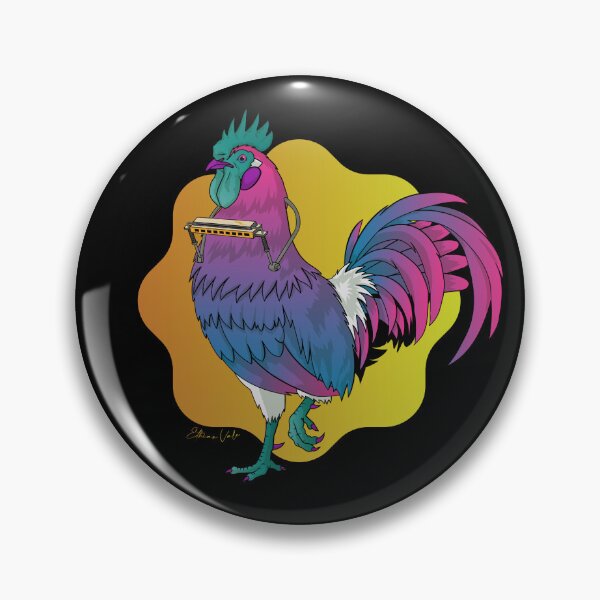 Item preview, Harmonica Rooster - Beast Beats Collection designed and sold by EthianVale.