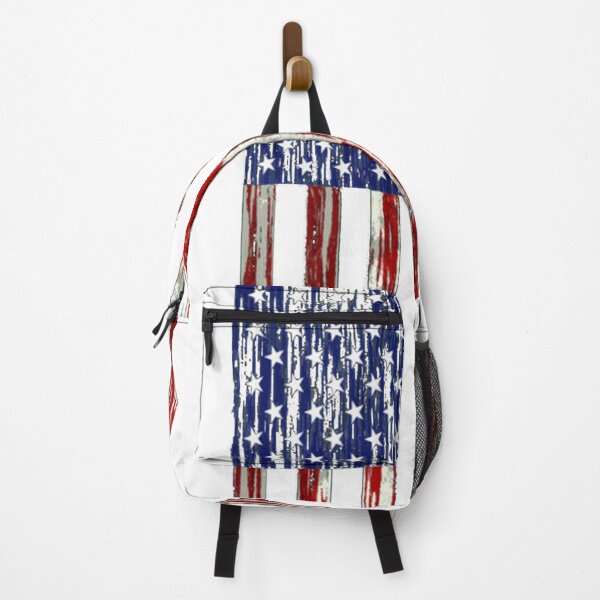 Item preview, Usa American Flag Distressed Design Tee designed and sold by Nico Davidson.