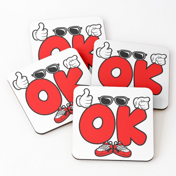 Item preview, OK - UNIVERSAL Red Character Bold Retro designed and sold by NFTWords.