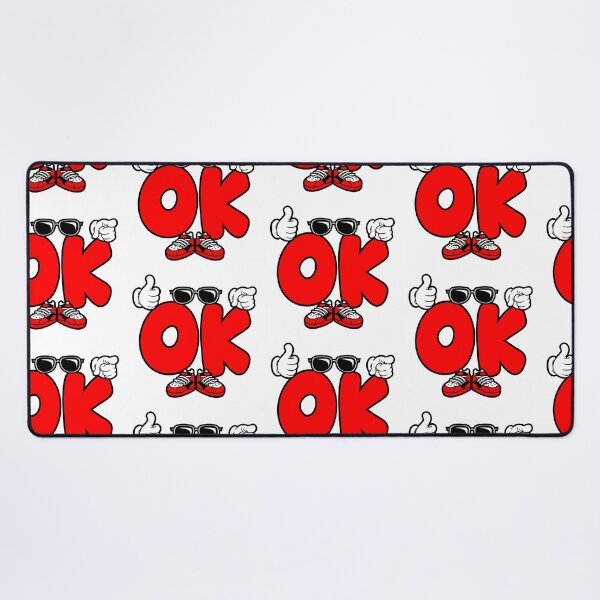 Item preview, OK - UNIVERSAL Red Character Bold Retro designed and sold by NFTWords.