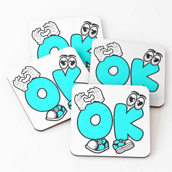 Item preview, OK - ICONIC Blue Comic Words funny  designed and sold by NFTWords.