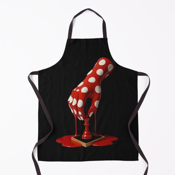 Item preview, Melting Polka Dot Hand Chess Move Strategy Art designed and sold by YourColorsWall.