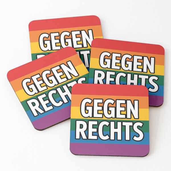 Item preview, Gegen Rechts - Linke Antifa Sticker designed and sold by LoFizzy.