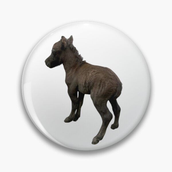 Item preview, Brown Baby Miniature Horse designed and sold by BeachBumFamily.