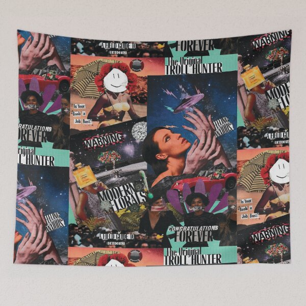 Item preview, Congratulations Forever - Surreal Retro collage designed and sold by bramosny.