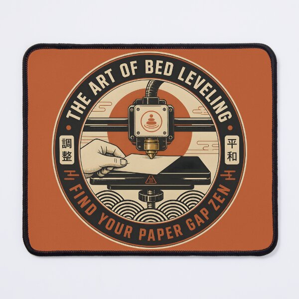 Item preview, Art Of Bed Leveling Paper Gap Zen 3D Printing designed and sold by ThirdShiftLab.
