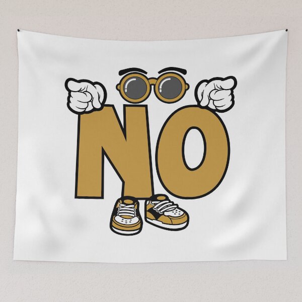 Item preview, No - UNIVERSAL typography Character Bold funny designed and sold by NFTWords.