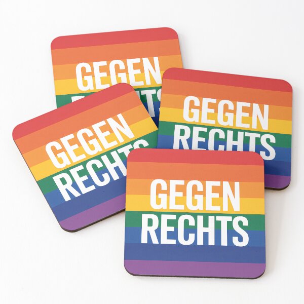 Item preview, Gegen Rechts - Linke Antifa Sticker designed and sold by LoFizzy.