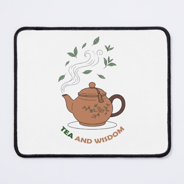 Item preview, Leaves From The Vine - Minimalist Teapot Line Art designed and sold by fowzi shokri.