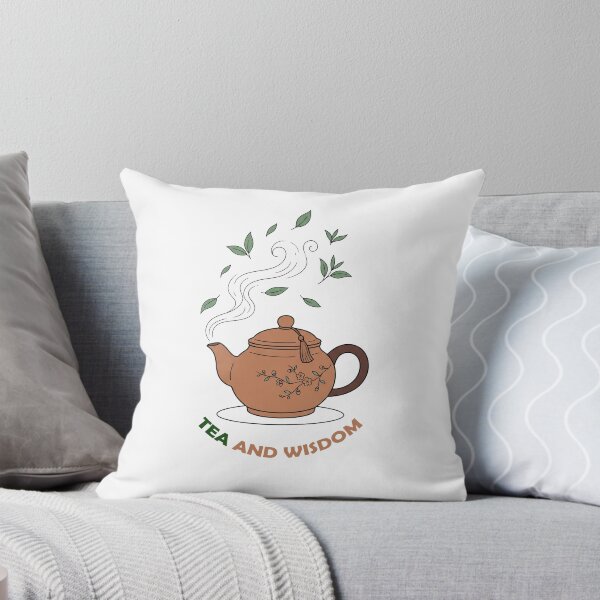 Item preview, Leaves From The Vine - Minimalist Teapot Line Art designed and sold by fowzi shokri.