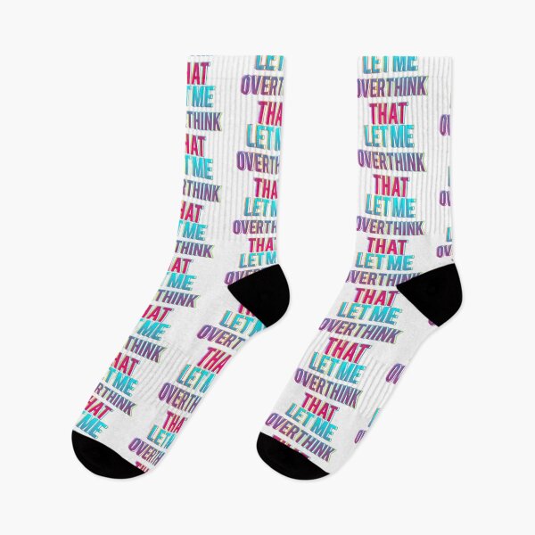 Item preview, Let me overthink that designed and sold by mensijazavcevic.