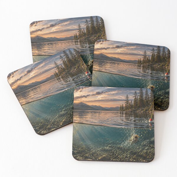 Item preview, Serenity lake  designed and sold by LaVivii.