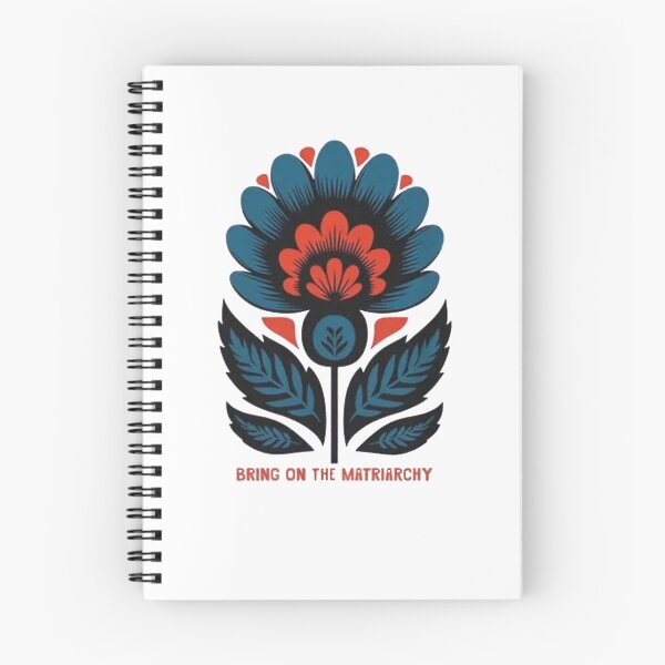 Item preview, Bring On The Matriarchy – Feminist Floral Folk Art Women's Rights designed and sold by Gbriel3.