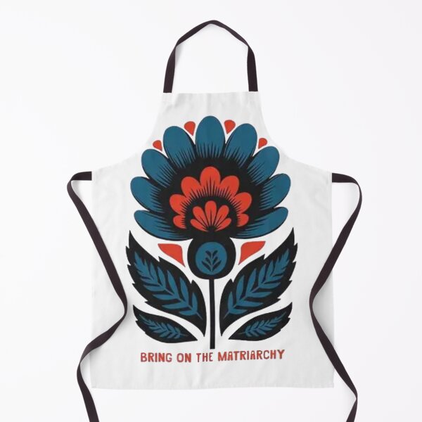 Item preview, Bring On The Matriarchy – Feminist Floral Folk Art Women's Rights designed and sold by Gbriel3.