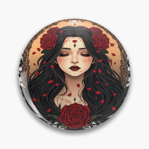 Item preview, Red rose woman designed and sold by BiaSMartins.