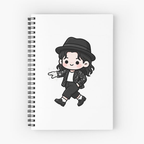 Item preview, Michael Jackson Chibi Billie Jean designed and sold by ICANTWithoutCOFFEE.