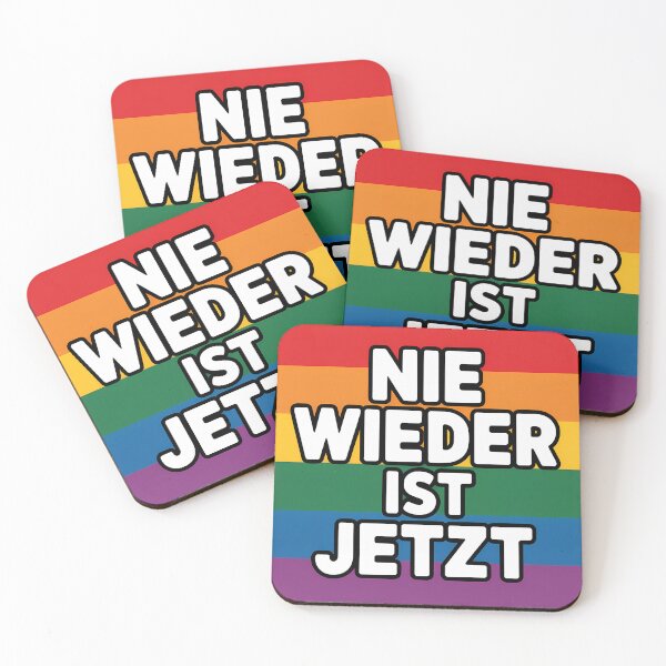 Item preview, Nie wieder ist Jetzt! - Linke Antifa Sticker designed and sold by LoFizzy.