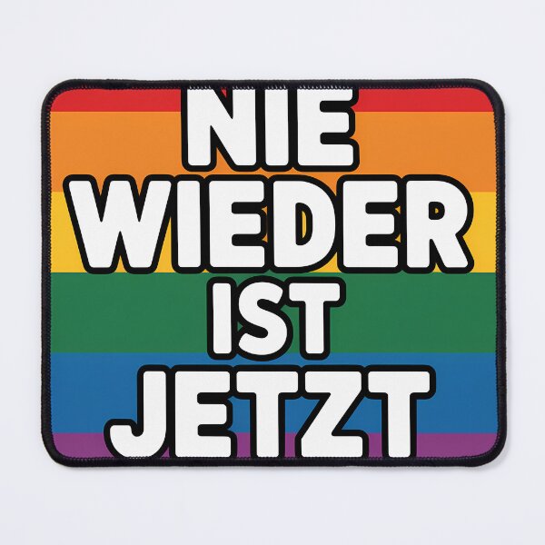 Item preview, Nie wieder ist Jetzt! - Linke Antifa Sticker designed and sold by LoFizzy.