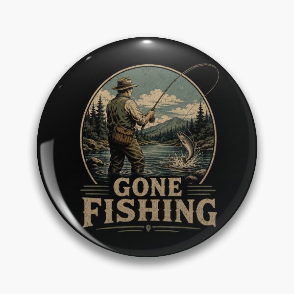 Item preview, Gone Fishing  designed and sold by TheEndDesign.