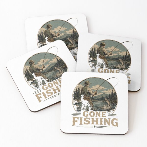 Item preview, Gone Fishing  designed and sold by TheEndDesign.
