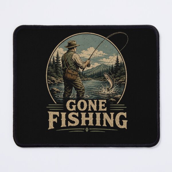 Item preview, Gone Fishing designed and sold by TheEndDesign.