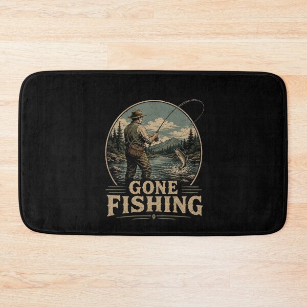 Item preview, Gone Fishing  designed and sold by TheEndDesign.