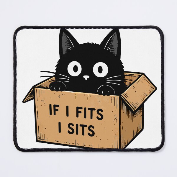 Item preview, Box Cat Sticker "Art by Dangus Graphics" designed and sold by DangusGraphics.