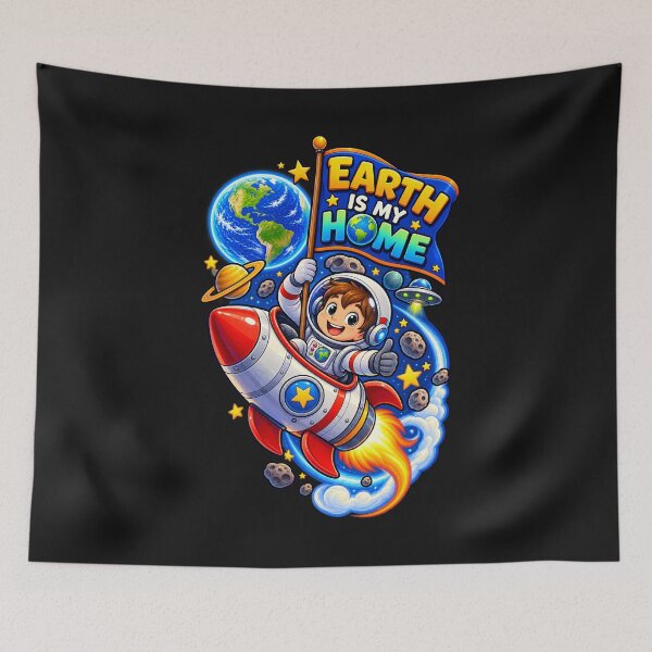 Item preview, Kids Boys Cosmic Home designed and sold by Genius Geek.