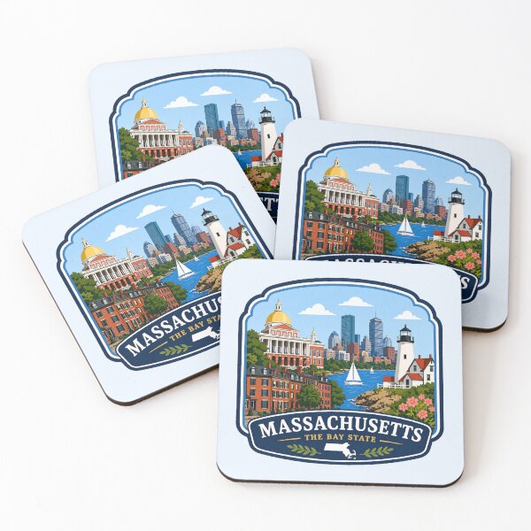Item preview, Massachusetts, Boston - Lighthouse Scene designed and sold by Myra365Art.