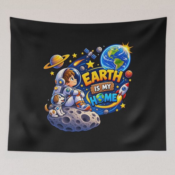 Item preview, Kids Boys Cosmic Home designed and sold by Genius Geek.