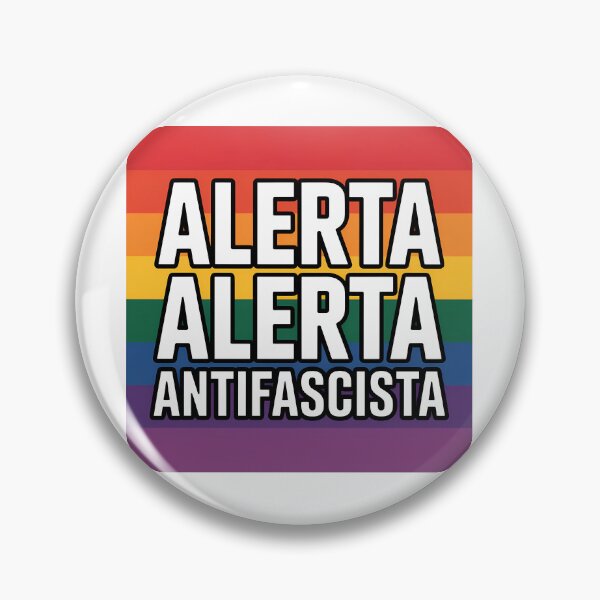 Item preview, Alerta Alerta Antifascista - Linke Antifa Sticker designed and sold by LoFizzy.