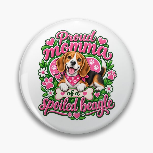 Item preview, Proud momma of a spoiled beagle  designed and sold by CIW78.