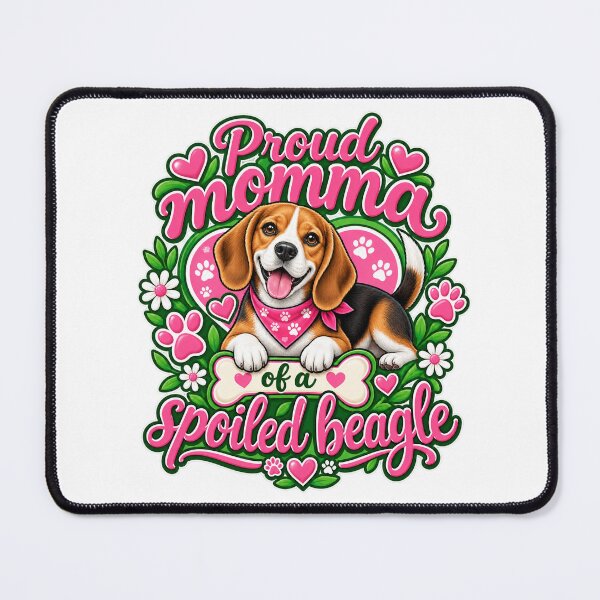 Item preview, Proud momma of a spoiled beagle  designed and sold by CIW78.