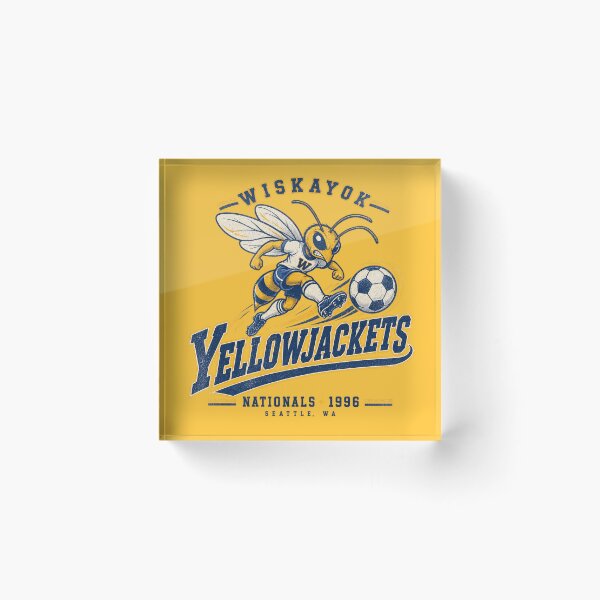 Item preview, Wiskayok Yellowjackets Soccer – 1996 Nationals designed and sold by Pop Pantheon & Trim Team.