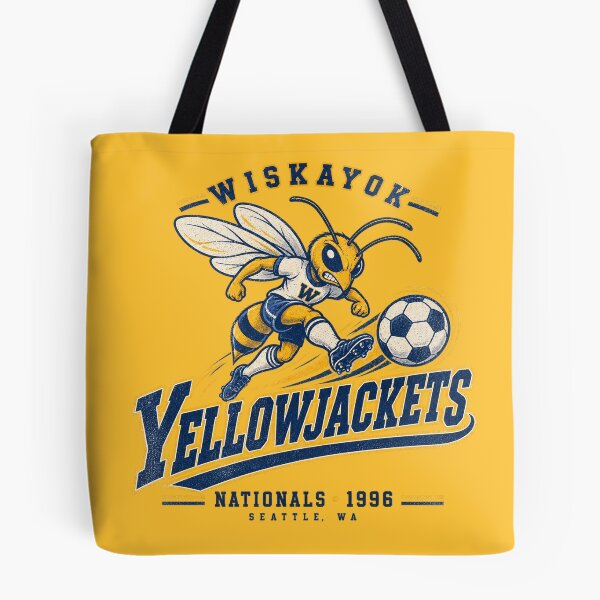 Item preview, Wiskayok Yellowjackets Soccer – 1996 Nationals designed and sold by Pop Pantheon & Trim Team.
