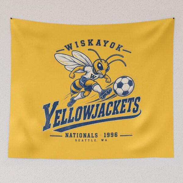 Item preview, Wiskayok Yellowjackets Soccer – 1996 Nationals designed and sold by Pop Pantheon & Trim Team.