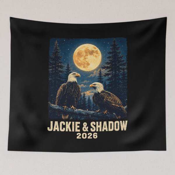 Item preview, Jackie and Shadow 2026 Bald Eagles of Big Bear Lake designed and sold by haris-rana-wren.