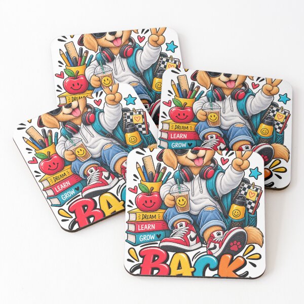 Item preview, Cute Back to School Dog Student School Supplies Design designed and sold by favoprintaart.