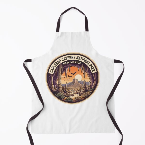 Item preview, Carlsbad Caverns National Park New Mexico Vintage Cave Badge designed and sold by LittleArij.