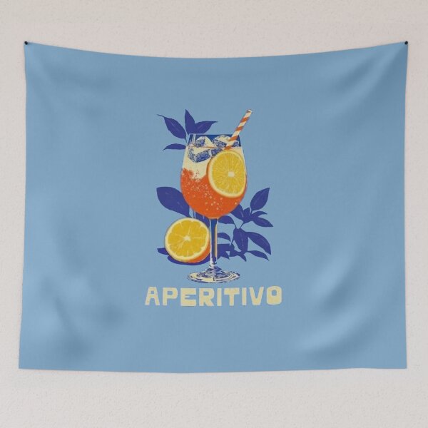 Item preview, Aperitivo Spritz Italian Summer – Retro Italy Cocktail  designed and sold by Gbriel3.