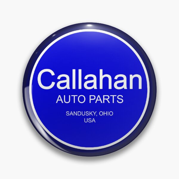 Item preview, Callahan Blue Button designed and sold by Normbot2000.